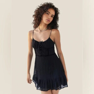 Urban Outfitters | Silvana Lace Mini Dress Whimsigoth Fairy